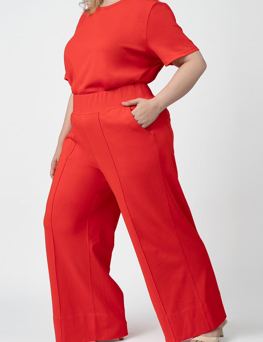 CoolROSE™ Luxe Plus Size Wide-Leg Pant