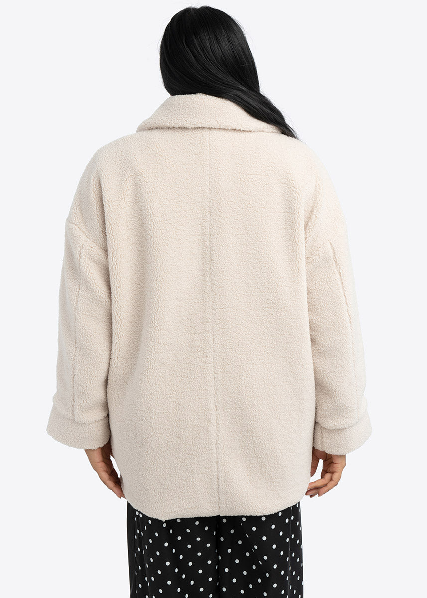 Teddy Bear Shirt Jacket