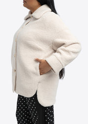 Teddy Bear Shirt Jacket