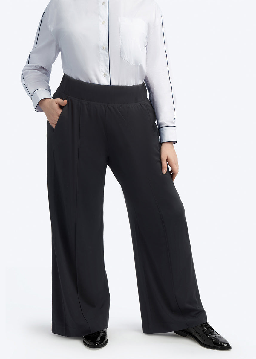 Multitasker Wide Leg Pant - Black