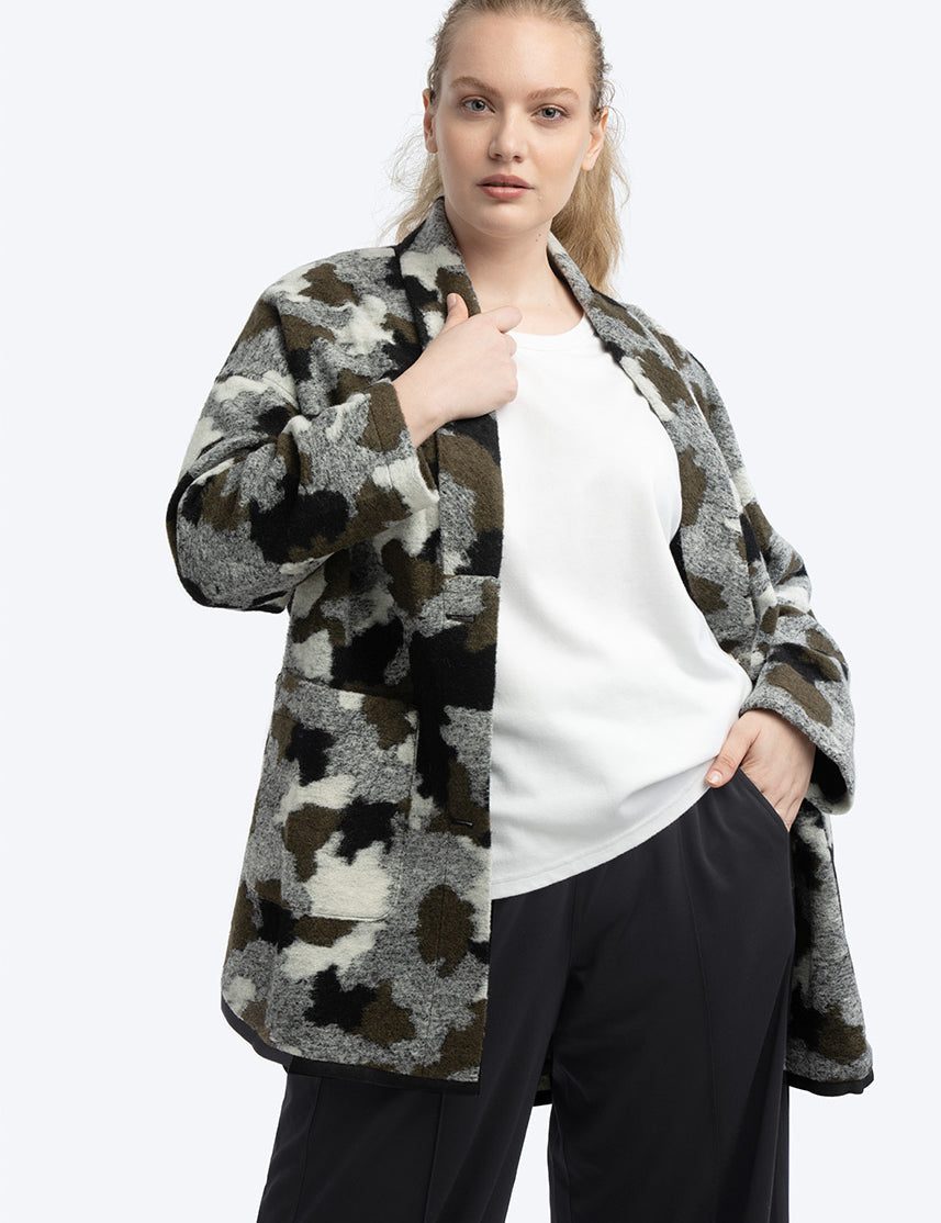 Camo Cardigan