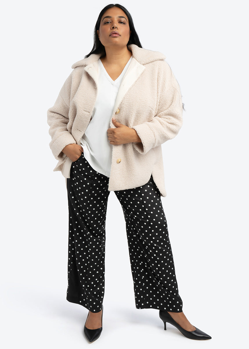 Teddy Bear Shirt Jacket
