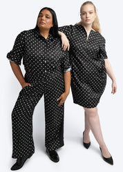 Signature Tunic Shirt - Polka Dot