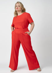 CoolROSE™ Luxe Plus Size Wide-Leg Pant