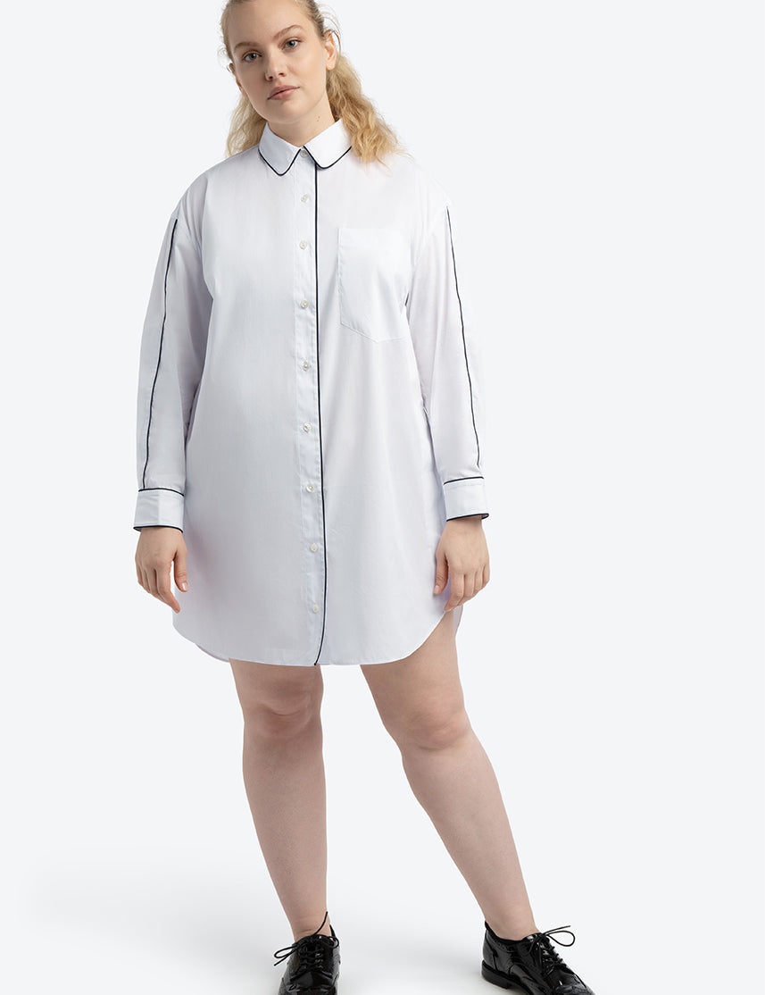 Signature Piping Tunic Shirt