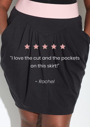 CoolROSE™ Luxe Knit Pleated Skirt