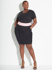 CoolROSE™ Luxe Knit Pleated Skirt