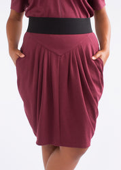 CoolROSE™ Luxe Knit Pleated Skirt