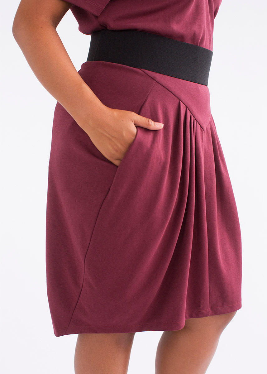 CoolROSE™ Luxe Knit Pleated Skirt