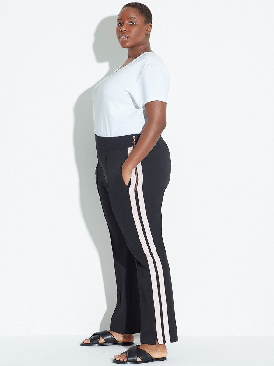 adidas Track Pants (Plus Size) Women's, Black, Size 1X