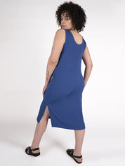 Midi V-Neck Tank Dress