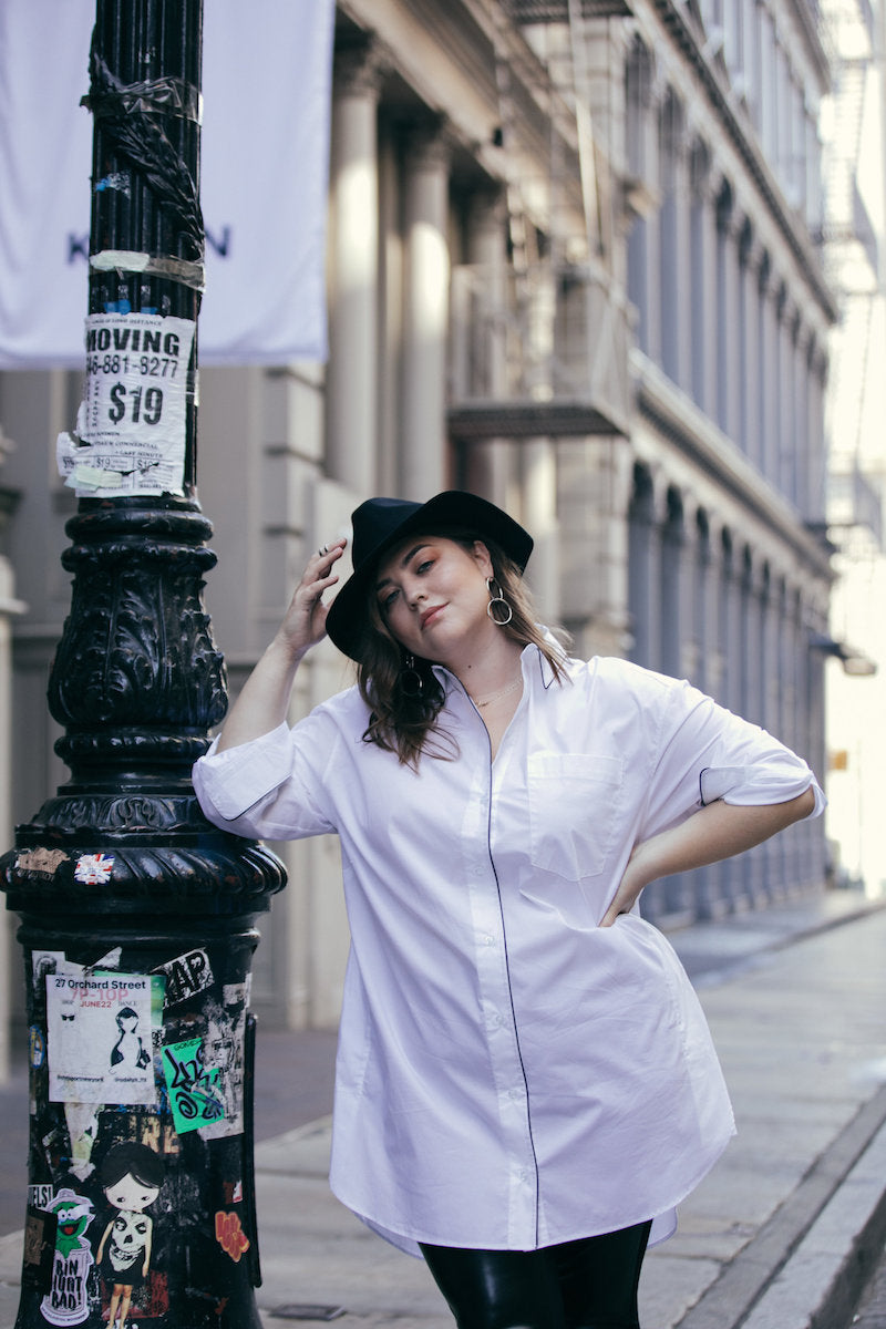 See Rose Go Plus Size Street Style as seen on Maxey Greene and Photograph by Lydia Hudgens