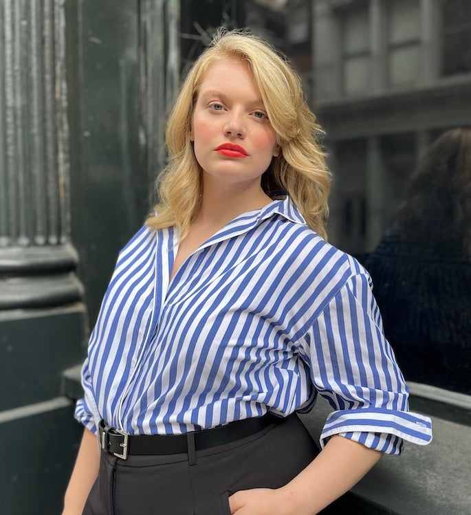 See ROSE Go in Cobalt Stripe at Nordstrom, Size 4X See ROSE Go in Cobalt Stripe at Nordstrom, Size 4X