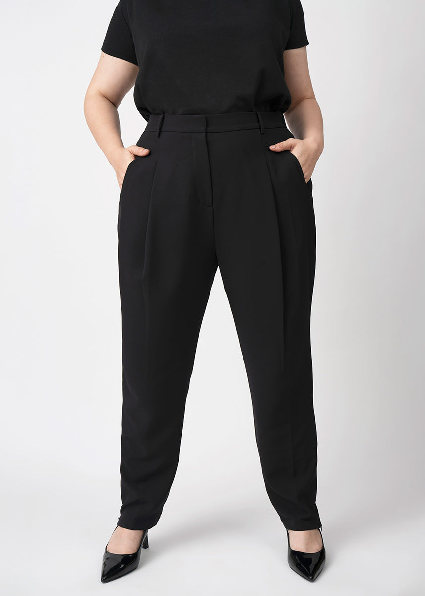 Stretch Crepe Refined Trouser