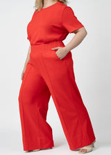 CoolROSE™ Luxe Plus Size Wide-Leg Pant