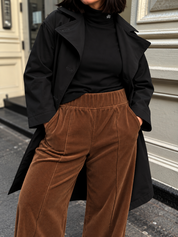 Multitasker Corduroy Wide Leg Pant