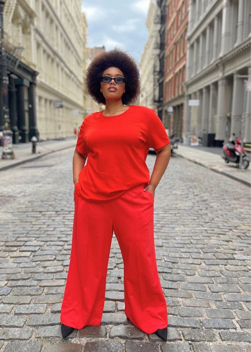 CoolROSE™ Luxe Plus Size Wide-Leg Pant1