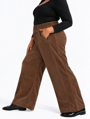 Multitasker Corduroy Wide Leg Pant