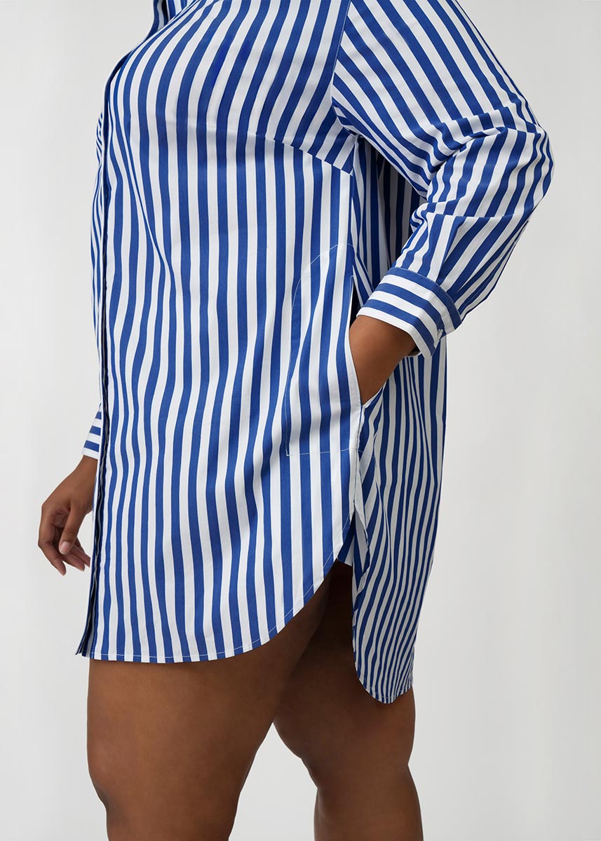 See ROSE Go in Cobalt Stripe at Nordstrom, Size 4X See ROSE Go in Cobalt Stripe at Nordstrom, Size 4X