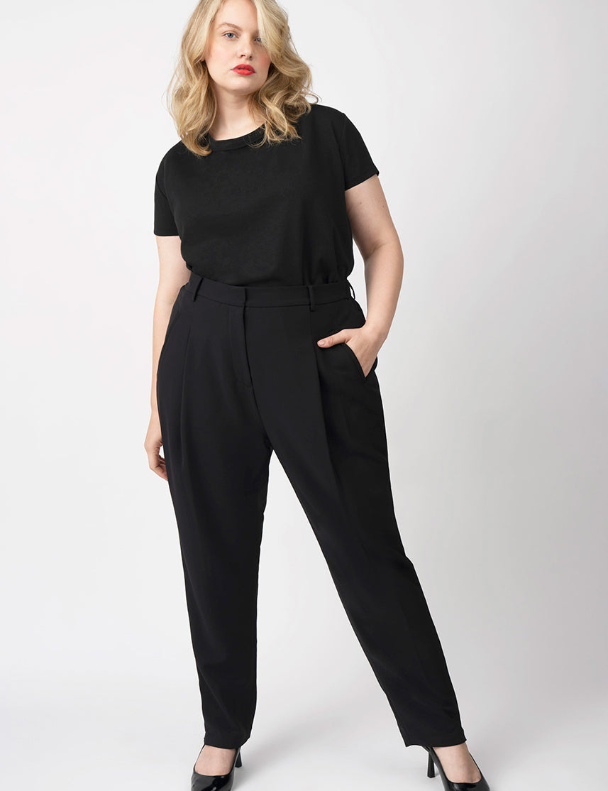 Stretch Crepe Refined Trouser