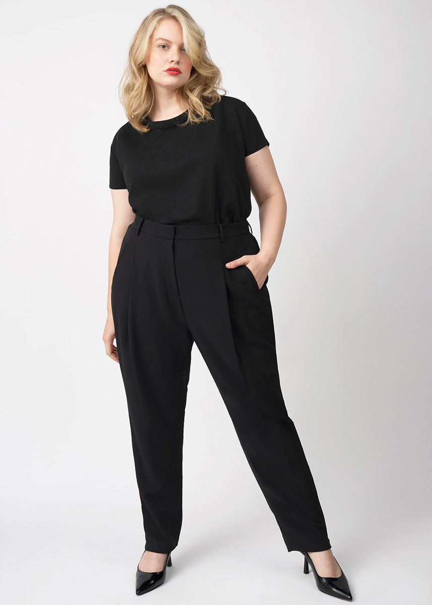 Stretch Crepe Refined Trouser