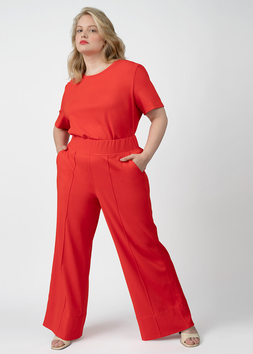 Salsation サルセーション Wide pants (XS size) Amazon.com: Danskin Women's Double Waistband Slim Fit Active