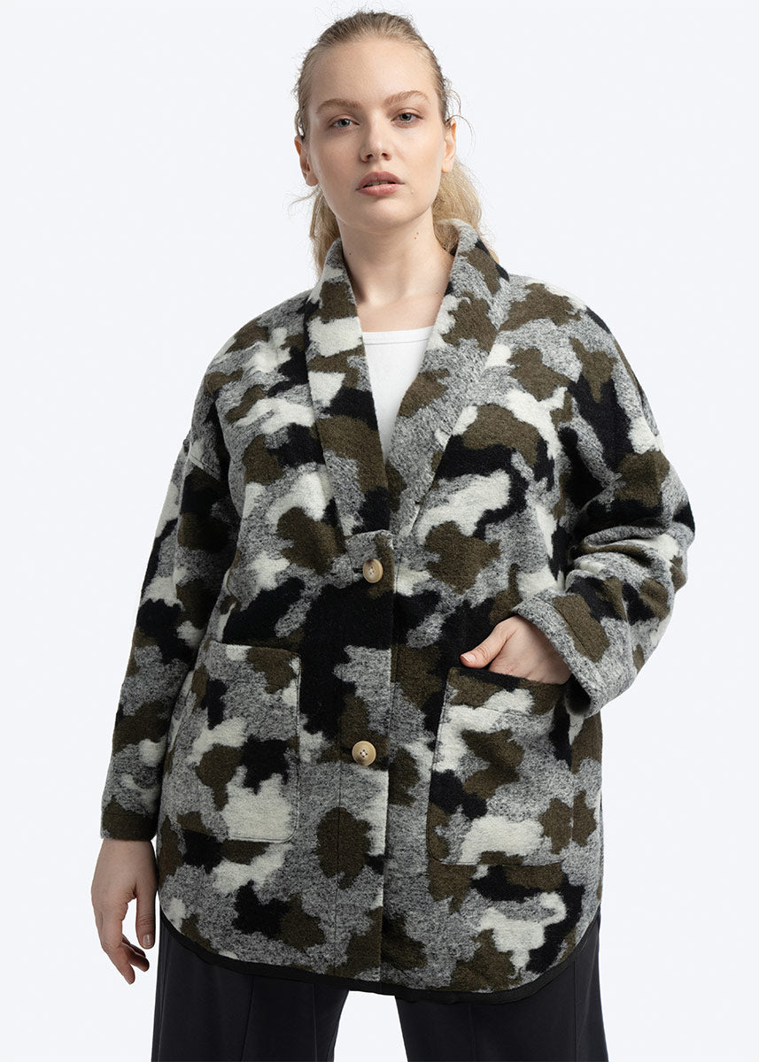 Camo Cardigan