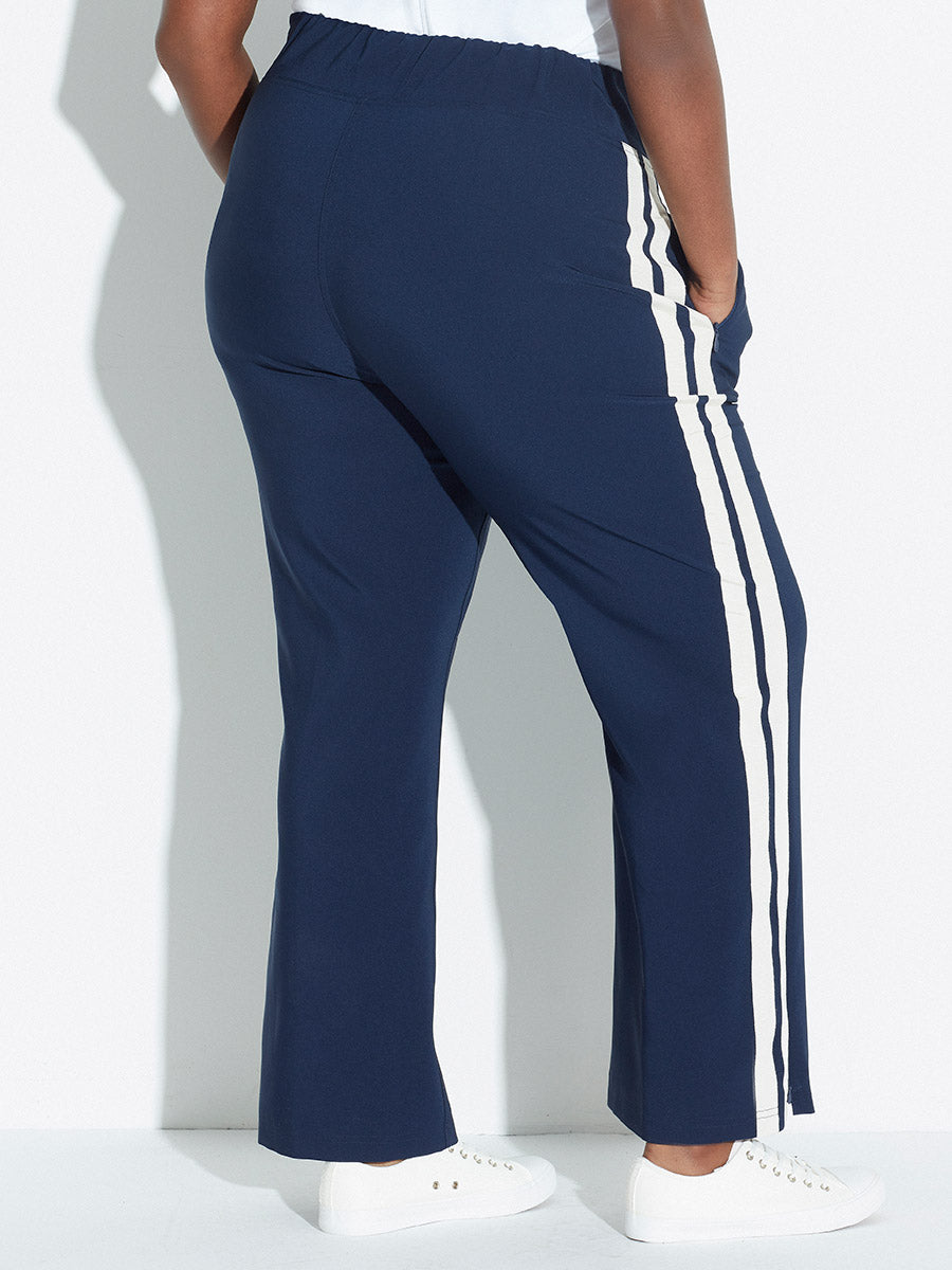 SAYFUT Plus Size Juniors Velour Track Pant Wide Leg Pants for Women Elastic  Waist Sport Yoga Joggers Trousers - Walmart.com