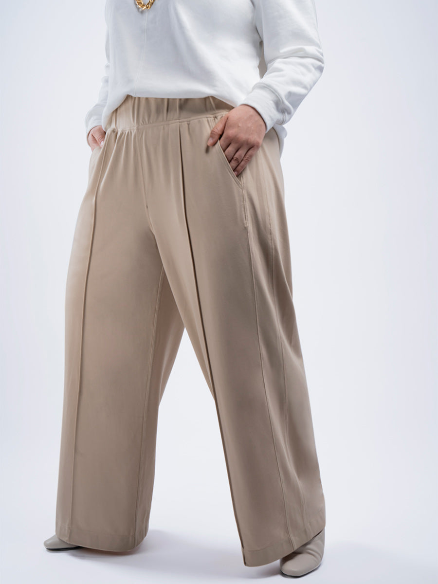 Wide Leg Pant by Comfy USA at Hello Boutique